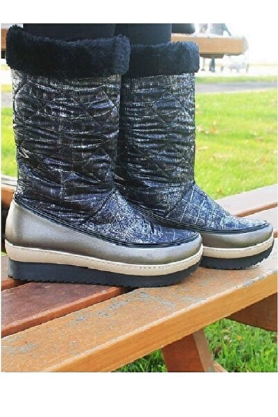 TİWİNGO Γυναικείες παιδικές καθημερινές χειμερινές μπότες χιονιού με φτερωτό εσωτερικό, ανθεκτικές στο κρύο, χωρίς φερμουάρ, χωρίς κούμπωμα