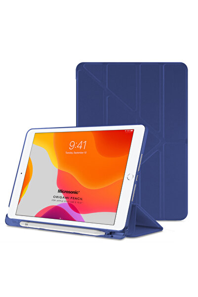 Microsonic Apple Air 3 10.5'' 2019 Kılıf A2152-A2123-A2153-A2154 Origami Laci...