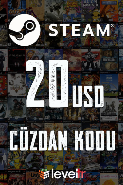 Steam 20 USD Cüzdan Kodu