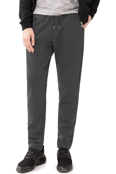 GHASSY CO. Мъжки спортни панталони Ultra Thermal Winter Sherpa Active Running Normal Leg Jogger