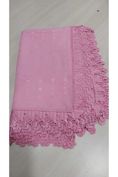 Papatyam Hand Knitted Crochet Embroidery Table Cloth Handcrafted Lace Lace Cover 90 x 140 tablecloth handcrafted lace