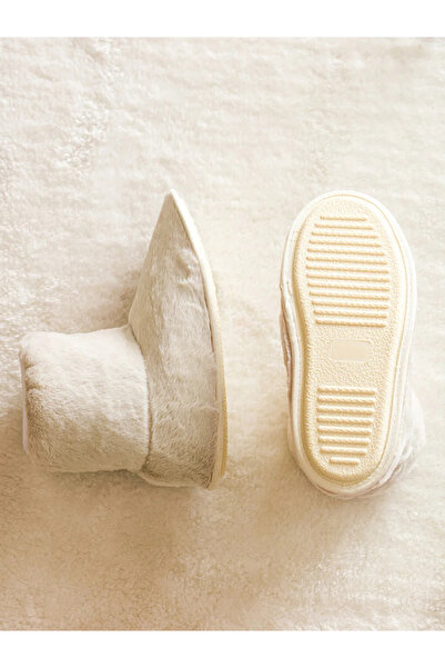 LC Waikiki LCW STEPS Düz Pelüş Kadın Ev Botu