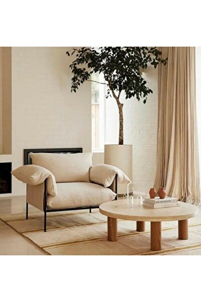 Dopa Modern Metal Iskeletli Şık Berjer