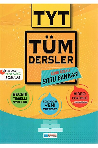 Store Evrensel TYT Tüm Dersler Konu Özetli Çözümlü Soru Bankası Yeni: Video Ç...