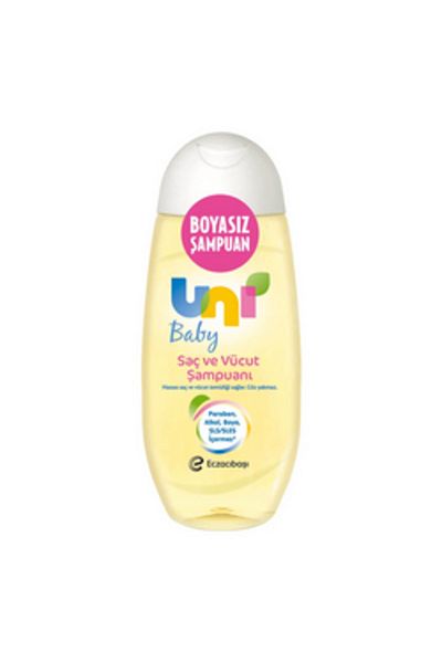 Uni ( 3 PCS ) Uni Baby Baby Hair & Body Shampoo 200 Ml
