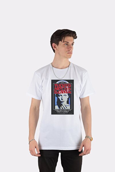 DOT تي شيرت للجنسين ديفيد باوي