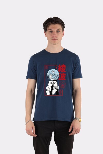 DOT تي شيرت للجنسين ري أيانامي إيفانجيليون