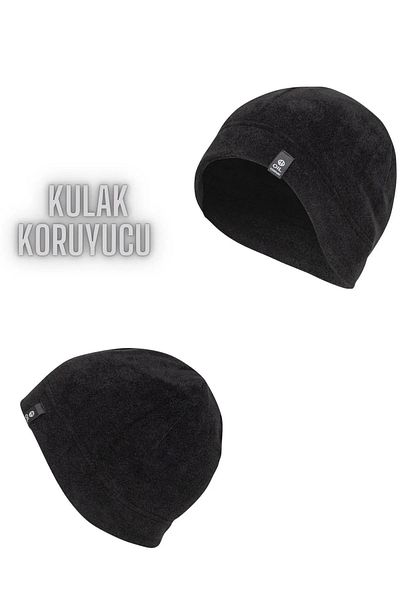 mrcans Micro Fleece Ear Protection Thermal Beanie Men