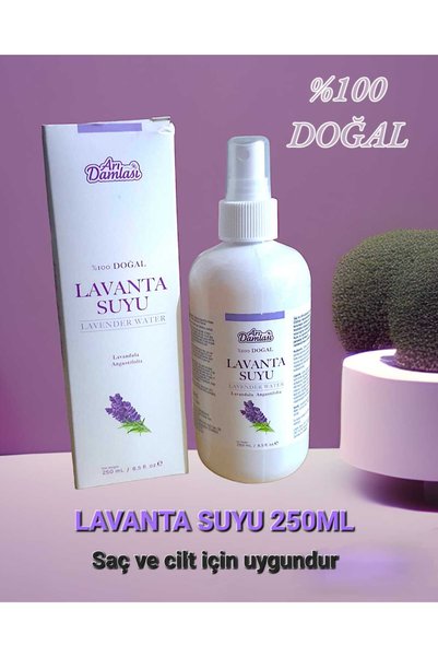 Arı damlası ARI DAMLASI %100 DOĞAL LAVANTA SUYU 250 ML CANLANDIRICI ve BESLEY...