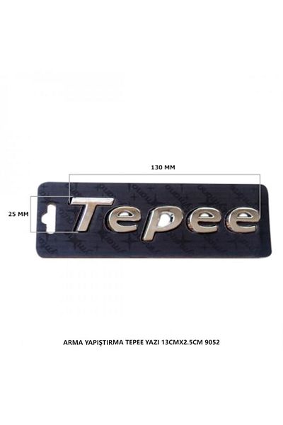 REPLAX Peugeot Partner Tepee Luggage Sign 13cmx2.5cm 9052