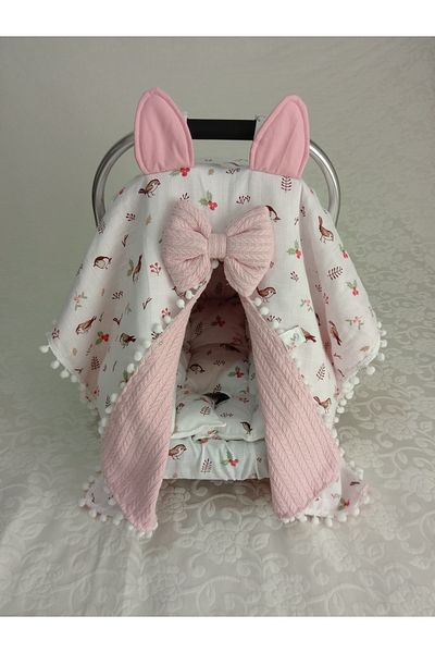 Wenaris Double Sided Stroller Cover, Stroller Cushion, Stroller Sheet, 3 Pieces
