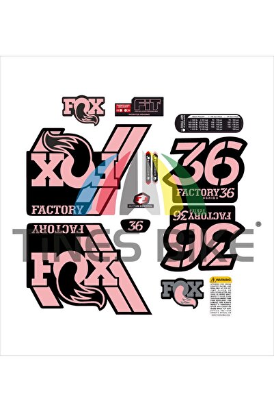 Fox 36 FACTORY SERIES TONGS STICKER