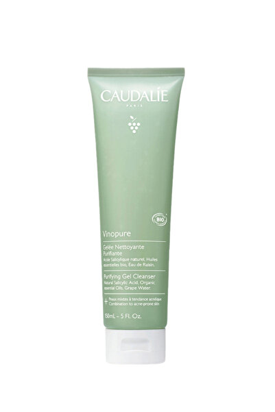 Caudalie Vinopure Arındırıcı Yüz Temizleme Jeli 150 ml ( Akneye meyilli ve yağlı ciltler )