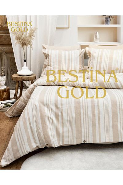 BESTİNA GOLD Комплект завивка Harmony Hues Yarn Dyed Natural Single (БЕЗ ЧАРШАФИ)