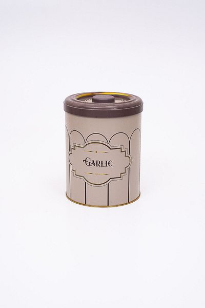 EVLE Retro Patterned Garlic Holder, Garlic Basket, Crisper Er188-2m