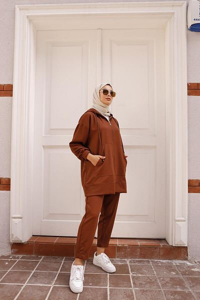 lurex moda Σετ φόρμας διπλής φόρμας Crepe Fabric