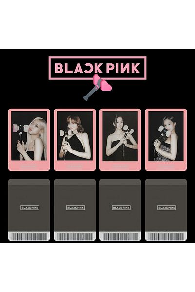 Kpop Dünyasi BLACKPINK ''Light Stick Ver.2'' POB Photocards