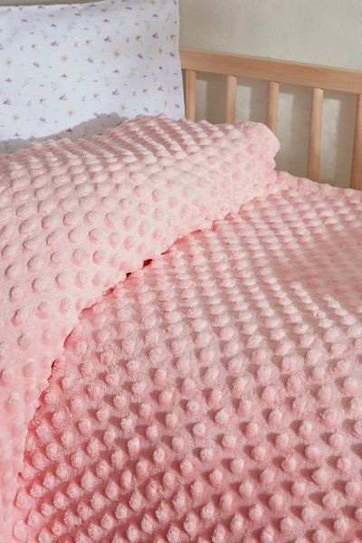 Karaca Home Baby Lily Pink Bud Blanket 90x110 Cm