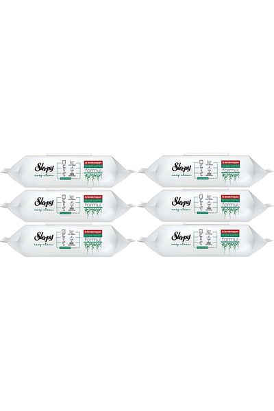 Sleepy Easy Clean Surface Cleaning Towel 100 Sheets with Plastic Cover (Set of 6) 600 Sheets
