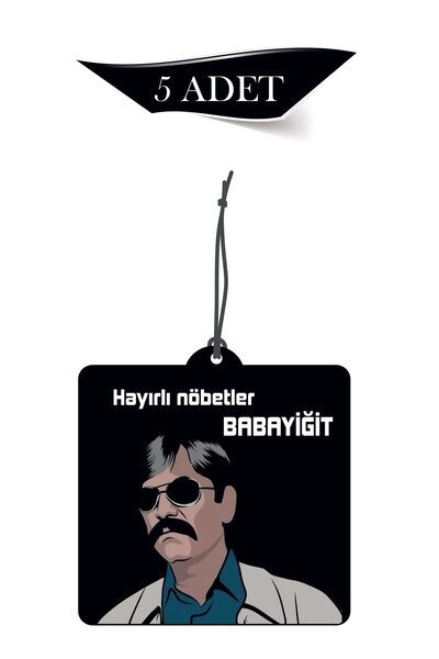 1001MODEL Kurtlar Vadisi Pala 5'li Dekoratif Oto Kokusu ve Oto Aksesuarı