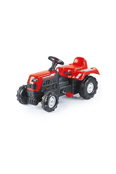 Dolu 8145 Ranchero Pedallı Traktör Kırmızı Renk Pedallı Çocuk Traktör