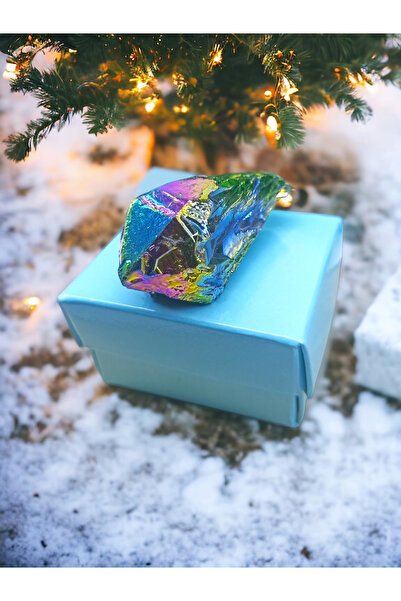 DOĞAL TAŞ CENNETİ Rainbow (Gökkuşağı) Kuvars (Sertifikalı)