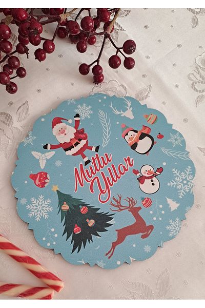 SOUL BY A&B New Year's Ultimate New Year Gift Tableware Kitchen Decorative Object Christmas Ornament Ultimate Blue