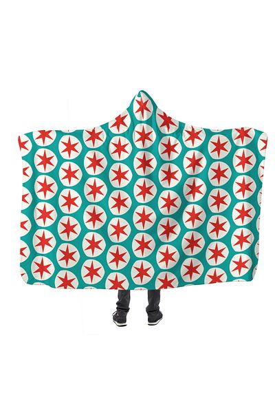 WALLHANG Star Hooded Blanket