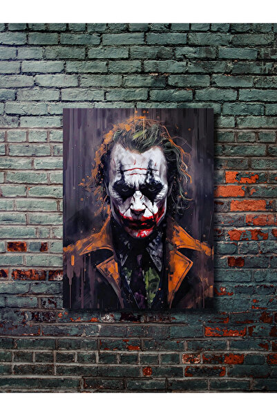 ZNC Joker, Dizi, Film ve Karakter Özel Tasarım Poster Serisi, Eşsiz Tasarım, Karakter Posterleri,