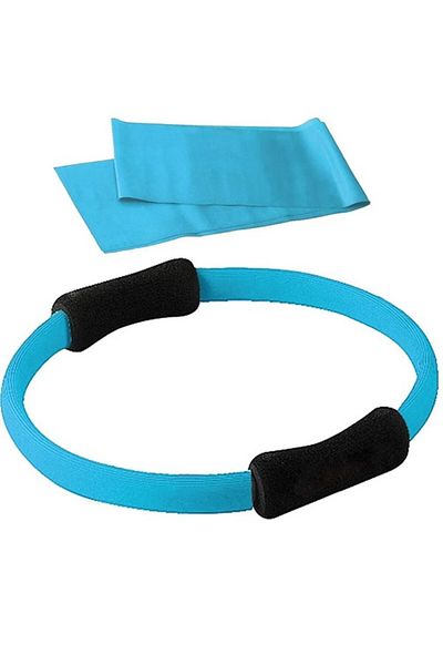 Clifton Pilates Circle 38 cm + Pilates Band Set 90x75 cm