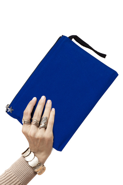 Pamusan Blue Unisex Makeup Bag