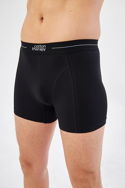 CottonTherapy Boxeri din bumbac Set de 2 boxeri flexibili pentru bărbați