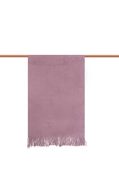 Bursa İpek Purple Angora Shawl