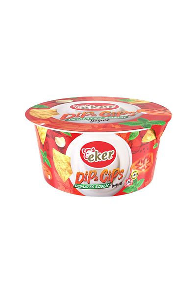 EKER 125 Gr Yogurt Dip Chips with Tomato Sauce