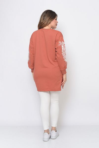 Birol Triko Women's Patterned Onion Shell Tunic