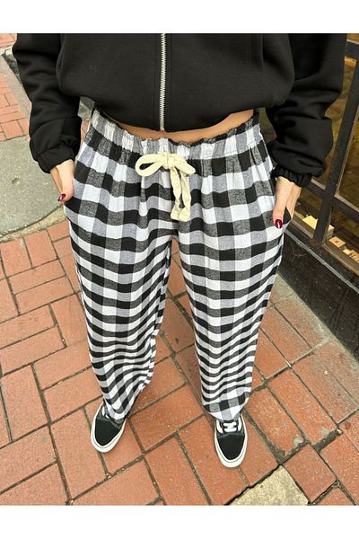DEEFWEAR Y2k Black Knitted Striped Pants Tracksuit