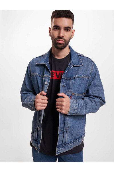 Levi's Herren Levis Typ I Trucker Jeansjacke