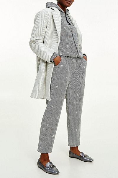 Tommy Hilfiger GRAUER Mantel für Damen/Mädchen