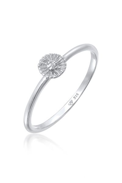 ELLI 925 Silber Blüte Blume Hippie Ring Blüte Blume