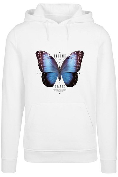Mister Tee Herren Become The Change Butterfly Hoody
