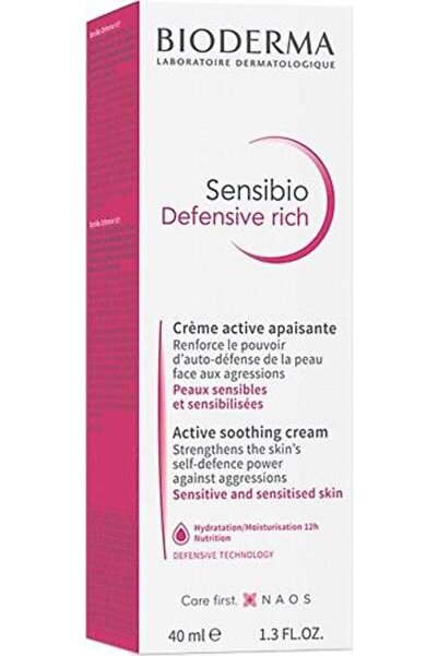 Bioderma Sensibio Defensive Rich Cream 40 ml