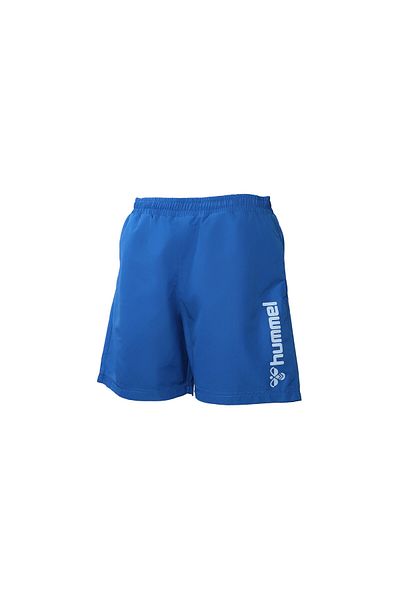 hummel 950055 -2104 Ανδρικό μαγιό μονόχρωμο μπλε σορτς - Κανονική μέση, κανονική εφαρμογή