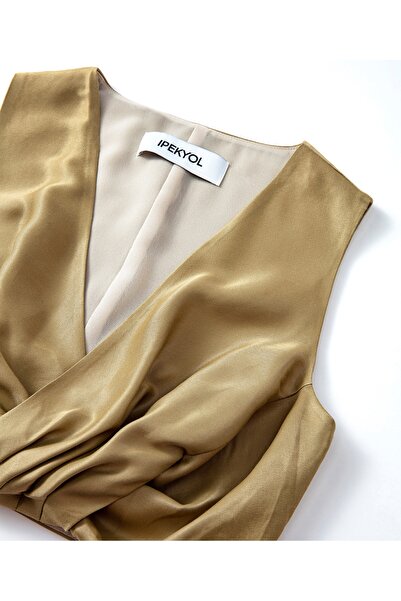 İpekyol Draped Crop Blouse