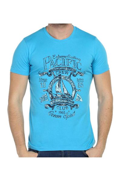 Scorp Tricou pentru bărbați cu imprimeu Graphics Oceans
