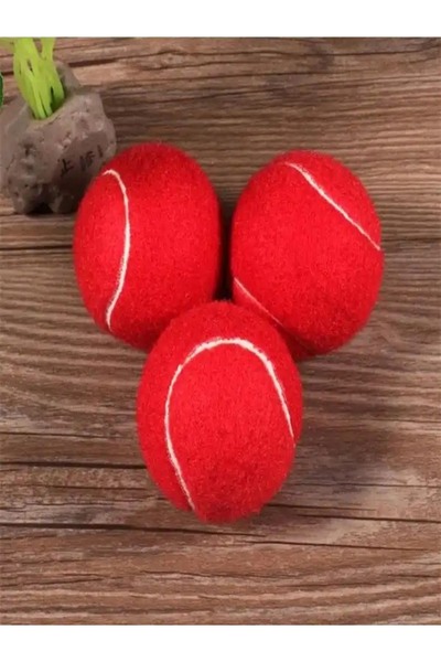 Clifton 3 Adet Antrenman Tenis Topu Kırmızı