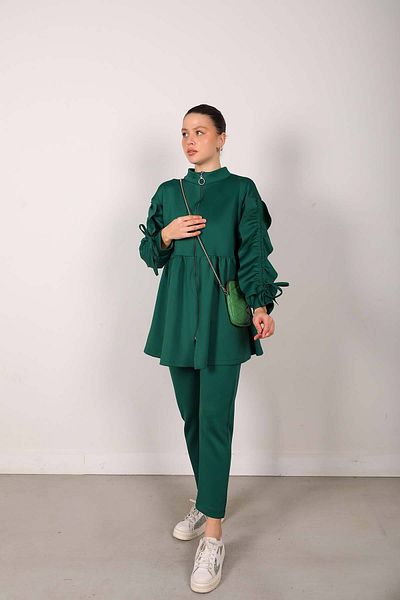 Melike Tatar SMART Sleeve Detailed Scuba Suit 3-3096