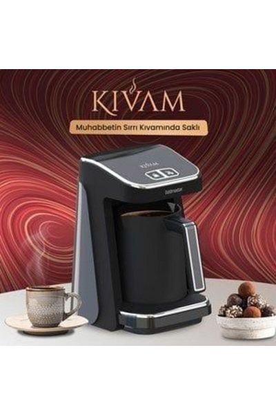 GOLDMASTER GM8380AN Compliance Large Chamber Anthracite Turkish Coffee Machine