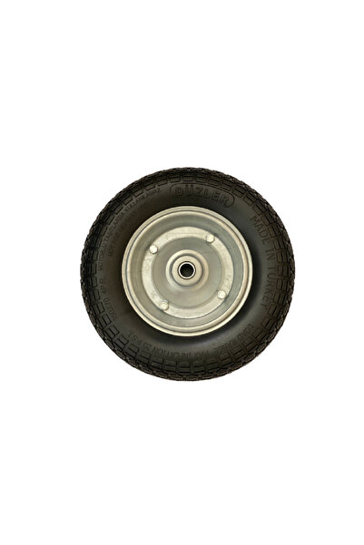 DÜZLER Havalı Rulmanlı El Arabası Tekeri 350x70mm
