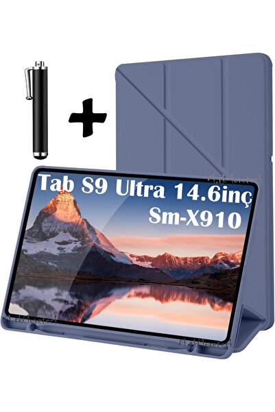 m.tk moveteck Samsung Galaxy S9 Ultra 14.6 inç Sm-X910 Uyumlu Tablet Kılıfı K...