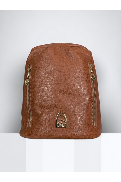 Angel Polo Tan Backpack